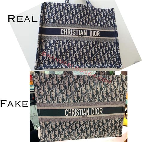 christian dior tote real vs fake|christian dior authenticity check.